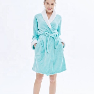 Las mujeres <span class=keywords><strong>maduras</strong></span> de invierno gruesa Albornoz de la longitud de la rodilla de las mujeres - Product Image 3