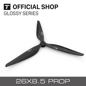 Hélice de avión de ala fija OEM, MOTOR T, 26x8,5, 3 cuchillas, diseño especial de autoajuste para Dron tripulado grande - Product Image 2