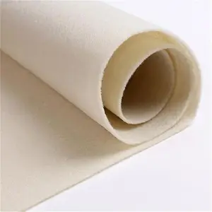 고품질 솔리드 화이트 폴리 에스터 스테이플 섬유 좋은 가격 300gsm Geotextile