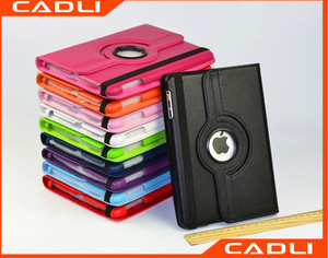 Estuche Protector de 7.9 <span class=keywords><strong>pulgadas</strong></span> de 360 grados rotación de soporte de cuero del tirón de <span class=keywords><strong>Ipad</strong></span> <span class=keywords><strong>Mini</strong></span> 1 <span class=keywords><strong>2</strong></span> 3 - Product Image 1