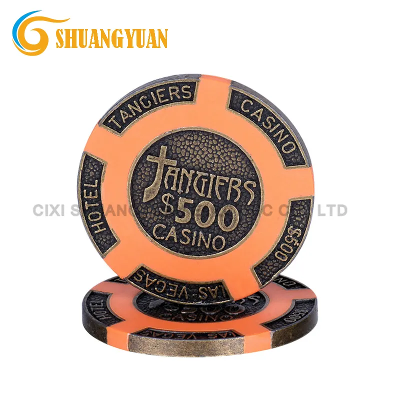 16g Tangiers Personalizzata In Metallo Casino Poker Chip