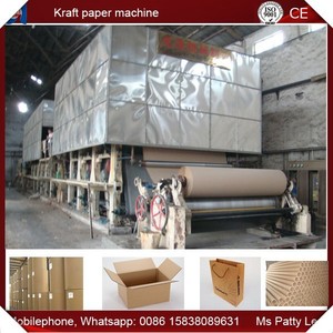 3200mm chiều rộng fourdrinier/đơn loại dây <span class=keywords><strong>kraft</strong></span> giấy tái chế máy, fllutting máy, courrugated giấy máy - Product Image 4