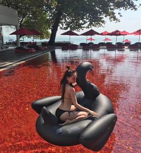 Best for vacation beach water adult gold Swan giant swimming pool inflatable float Manufacturers - Product Image 4