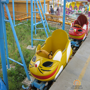 Ali Brothers Indoor <span class=keywords><strong>Crazy</strong></span> <span class=keywords><strong>Mouse</strong></span> Car Mini Train Amusement Equipment Steel Roller Coaster for Trampoline Park & Shopping Mall - Product Image 3