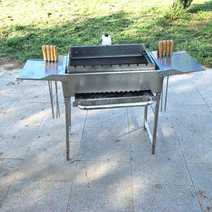 Chipre barbacoa estilo giratorio <span class=keywords><strong>asador</strong></span> portátil plegado Grill - Product Image 6
