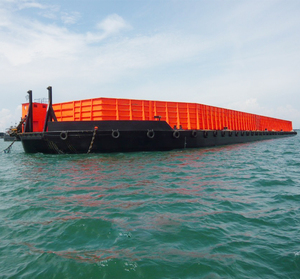 Barge de pont/barge de pont en acier/barge de pont inférieur en acier