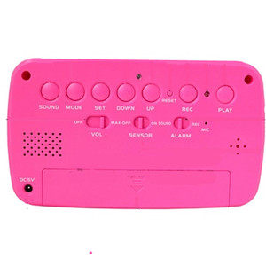 Recordable <strong>Alarm</strong> Sound Digital Smart <strong>Clock</strong> <strong>with</strong> Intelligent Night Light - Product Image 4