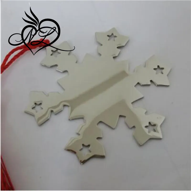 Stainless steel High Quality Christmas Snowflake Ornaments