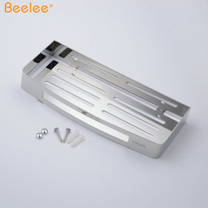 Beelee BA9287C Metal Stainless Steel 304 Wall Mounted <strong>Bath</strong> Shower Rack Bathroom <strong>Shelves</strong> - Product Image 5