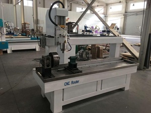 <span class=keywords><strong>Routeur</strong></span> CNC Cylindrique, Machine de Découpe de Bois 3D, Machine de Gravure, Contrôle DSP 4 Axes, Broche Simple, Moteur 3KW - Product Image 2
