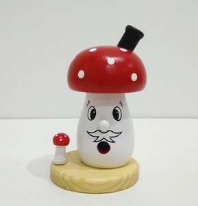 Encensoir Traditionnel Allemand en Forme de Champignon pour Noël, Fait Main, Idéal pour les Cadeaux - Product Image 2