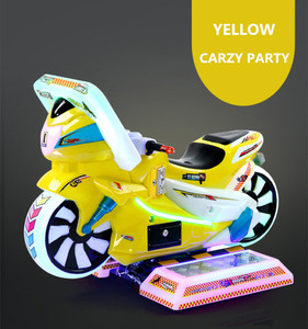 Đồng Tiền Hoạt Động <span class=keywords><strong>3D</strong></span> Mô Phỏng Arcade Trẻ Em Động Cơ Video Trò Chơi Đua Xe Máy Với Swing - Product Image 3