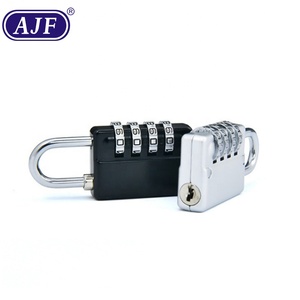 Ajf 4 ספרות פענוח שילוב מנעול כפול פתוח פתוח קטן עשוי סגסוגת אבץ עבור מזוודות תיק ארגז כלים ארון בגדים ניהול - Product Image 6
