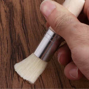 Juego de pinceles Fontainebleau con cerdas naturales puras para manualidades, pintura y pintura a la tiza, pincel redondo - Product Image 2