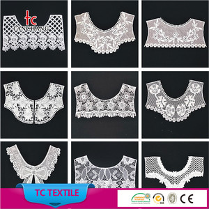 Grosir Desain Leher Depan Tanah Jala untuk Leher Kurtis Katun Renda Leher Patch Kerah SRLK10 - Product Image 5