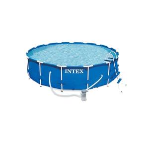 สระว่ายน้ำโครงเหล็กขนาดใหญ่กลางแจ้งสำหรับผู้ใหญ่และเด็ก สวนน้ำเป่าลม สระว่ายน้ำโลหะสำหรับขาย - Product Image 3