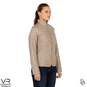 Chaqueta de Cuero de Doble Cara para Mujer, Elegante y de Alta Calidad, Valeriano Romano, Origen Turquía - Product Image 2