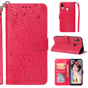 Étui en <span class=keywords><strong>cuir</strong></span> pour <span class=keywords><strong>Huawei</strong></span> P20 Pro, étui de téléphone imprimé éléphant pour <span class=keywords><strong>Huawei</strong></span> P20 <span class=keywords><strong>Lite</strong></span>, étui portefeuille à rabat avec support magnétique - Product Image 1
