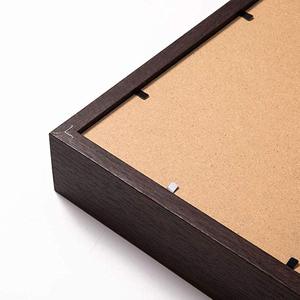 Cornice <span class=keywords><strong>per</strong></span> foto <span class=keywords><strong>con</strong></span> scatola ombra personalizzata in noce 8x8 <span class=keywords><strong>con</strong></span> tavola di lino <span class=keywords><strong>per</strong></span> la visualizzazione di spille da cimeli sportivi premia i biglietti <span class=keywords><strong>per</strong></span> le medaglie - Product Image 5