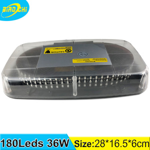 36 W/28 cm seguridad vial techo magnético portátil mini LED semáforo para vehículo - Product Image 3