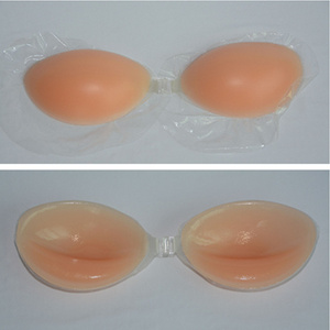 Para mujer Invisible del silicón del sujetador adhesivo sin tirantes <span class=keywords><strong>Push</strong></span> <span class=keywords><strong>Up</strong></span> Bras - Product Image 1