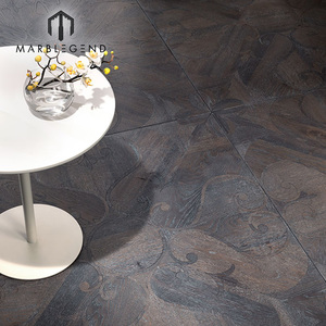 Suelo de Parqué de Madera de Roble con Incrustaciones de Acero Inoxidable Decorativo para Interiores a Precio Económico para Villa - Product Image 6