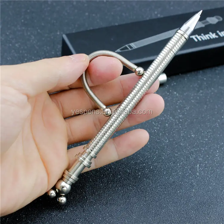 Fidget Think ink pen, Anti-stress Fidget metal pen