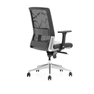 Grosir Murah Furnitur Kantor Manajer Jaring Modern Yang Dapat Disesuaikan Kursi Staf Ergonomis Mewah Bagian Tengah Belakang - Product Image 5