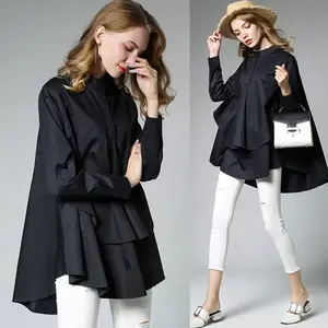 Soft Hand feel Casual WOMEN Cotton Shirt Blouse