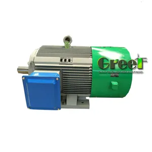 Alternator Sinkron Magnet Permanen AC-Phase, 13kW 200RPM untuk Kincir Angin