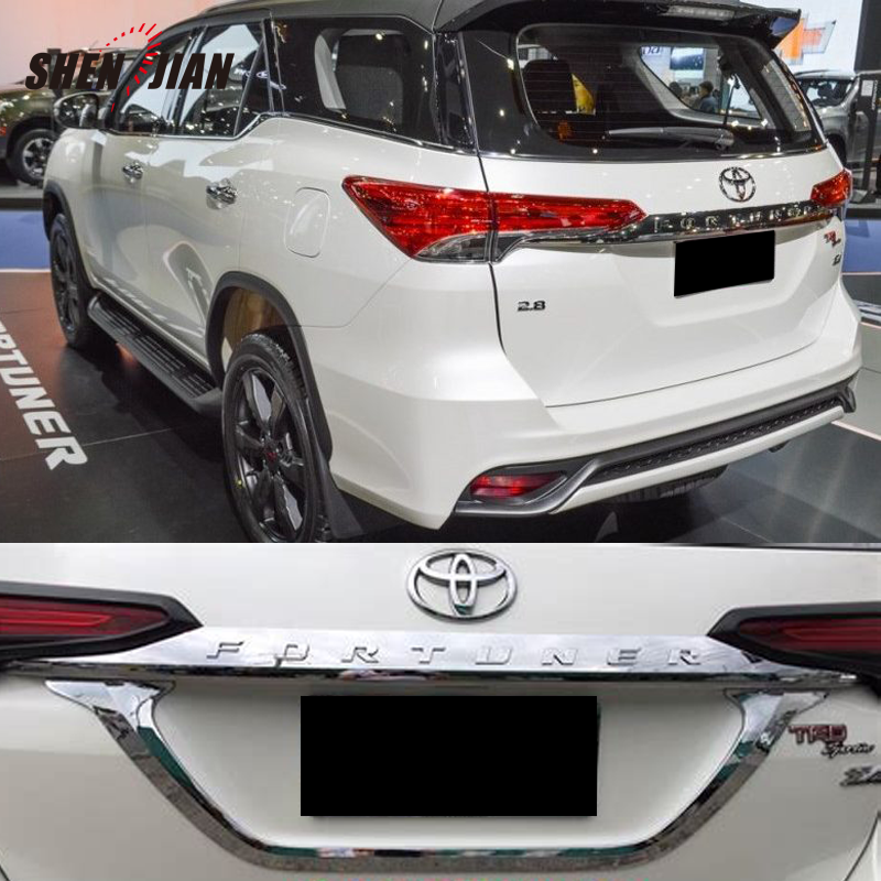 Combo черный задний багажник отделка стример Decorative Королла запчасти аксессуары для детей возрастом от 2 до 16 лет-2019