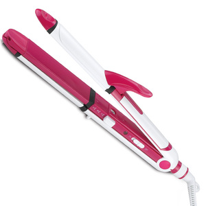 Lisseur de cheveux professionnel, électrique, 3 en <span class=keywords><strong>1</strong></span>, doté d'un système de chauffage - Product Image 2