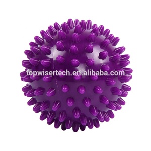 Chất lượng cao 7.5cm yoga massage bóng PVC cơ thể và chân trở lại phòng tập thể dục massage con lăn massage cơ bắp cứng nhọn bóng - Product Image 2