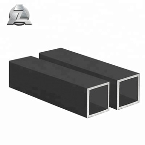 anodizing black aluminium extrusion alloy square hollow tube