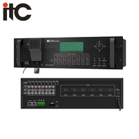 Système de sonorisation PA ITC 16 zones, système audio électronique, sonorisation professionnelle, haut-parleur, interphone IP, solution de système de sonorisation PA pour école, église