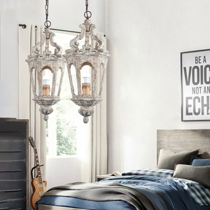 Di fabbrica Su Misura Stampato Formato Reale Dell'annata di Fantasia di Ferro Fatto A Mano + PVC All'aperto Arabo Islamico Moschea lampadario luce del pendente