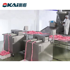 Foshan Professionele Vlees Making Machine/Hydraulische Worst Dubbele Hoofden Klysma Machine