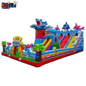 Grande Scossa Parco Giochi Gonfiabile Gigante Gonfiabile Bouncer Castello con Divertente Ostacolo Personalizzato Incluso 1 Pezzo Durevole CN;ZHE 3 anno - Product Image 2