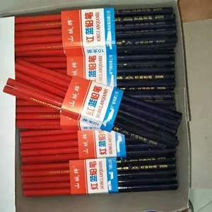 <span class=keywords><strong>Crayon</strong></span> de charpentier en plomb de couleur populaire de 7 po pour constructeur - Product Image 1