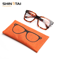 Pochette pour lunettes et lunettes de soleil, différents façons de sceller les enveloppes, en lin