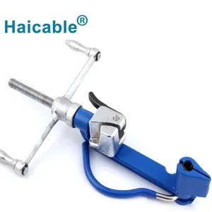 Automatic Stainless Steel Cable Tie Tool HS-001 Metal Tightening And Cutting Cable Tying Gun