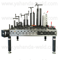 Ap02 — table de soudage hydraulique 3D, levage de ciseaux, pour fixation/gabarit, travail métalliques