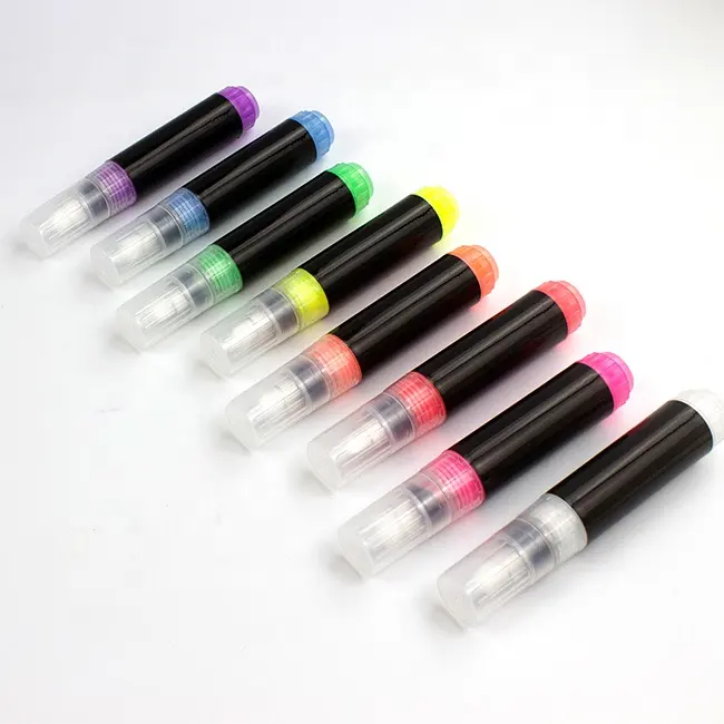 Kalın Neon renkler Jumbo tebeşir işaretleyici kolay kuru ve islak silme kara tahta cam yazı tahtası kullanımı pencere boya kalemi kalemler