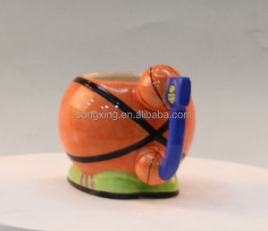 Tasses de <span class=keywords><strong>basket</strong></span>-ball en céramique, sans couvercle, taille et forme, peuvent être personnalisées - Product Image 5