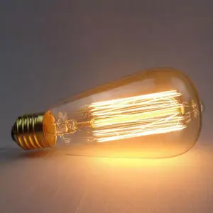 Nhà Máy Giá Edison Bulb E27 220V Retro Đèn Bóng Đèn Cổ Điển Hiện Đại Edison Bóng Đèn Ánh Sáng 25 Wát 40 Wát 60 Wát