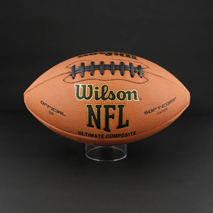 Pallone da calcio calcio calcio calcio pallone da calcio in plastica acrilico con <span class=keywords><strong>piedistallo</strong></span> con supporto per anello - Product Image 3