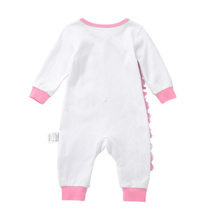 Ropa <span class=keywords><strong>de</strong></span> Bebé, Mamelucos <span class=keywords><strong>de</strong></span> Manga Larga con Botones a Presión, 100% Algodón <span class=keywords><strong>de</strong></span> Punto, Unisex, Transpirable, Diseño <span class=keywords><strong>de</strong></span> <span class=keywords><strong>Unicornio</strong></span>, Body para Niños - Product Image 2
