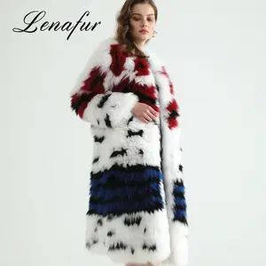 High Quality Fox Fur Coat Natural Fur Coat Fox