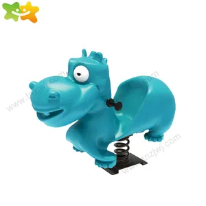 Wholesale plastic mini rider spring toys for theme park