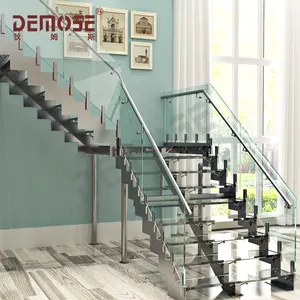 Стальная лестница/стальная складная лестница/Встроенная плавающая лестница